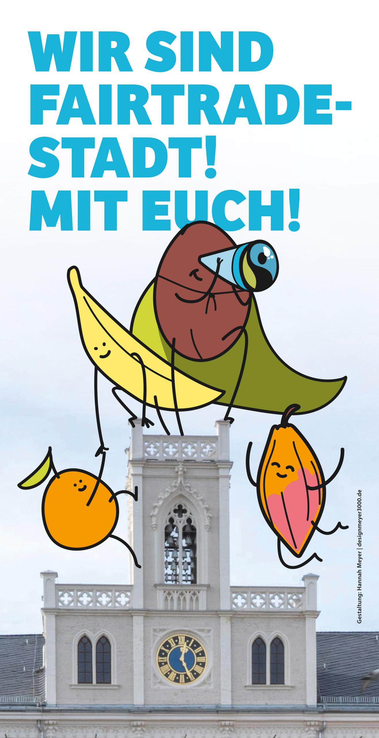 Flyer Fairtrade-Town Weimar - Deckblatt