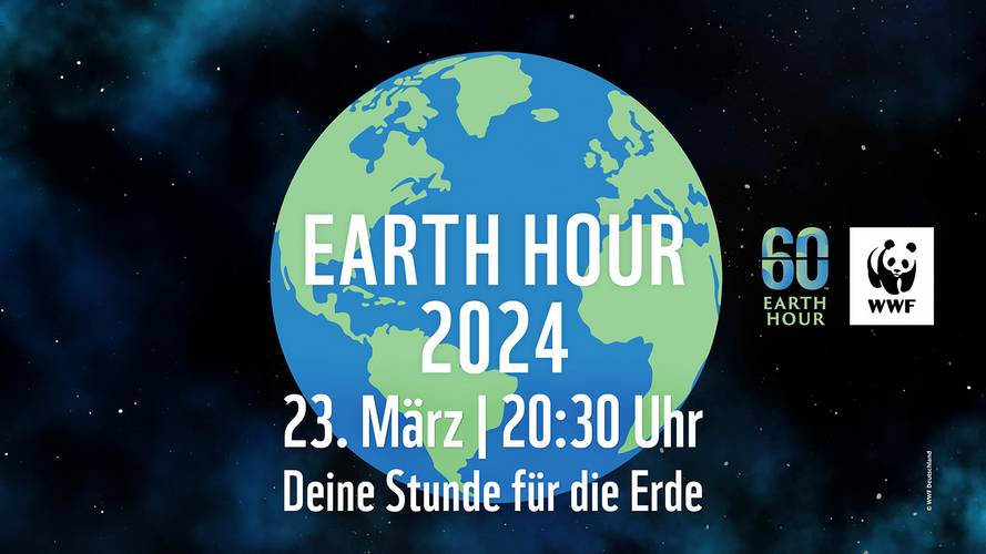 Weimar beteiligt sich wieder an der WWF Earth Hour