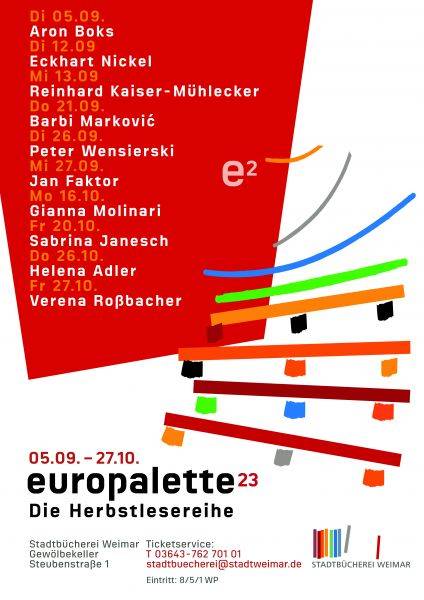 Plakat Europalette 2023