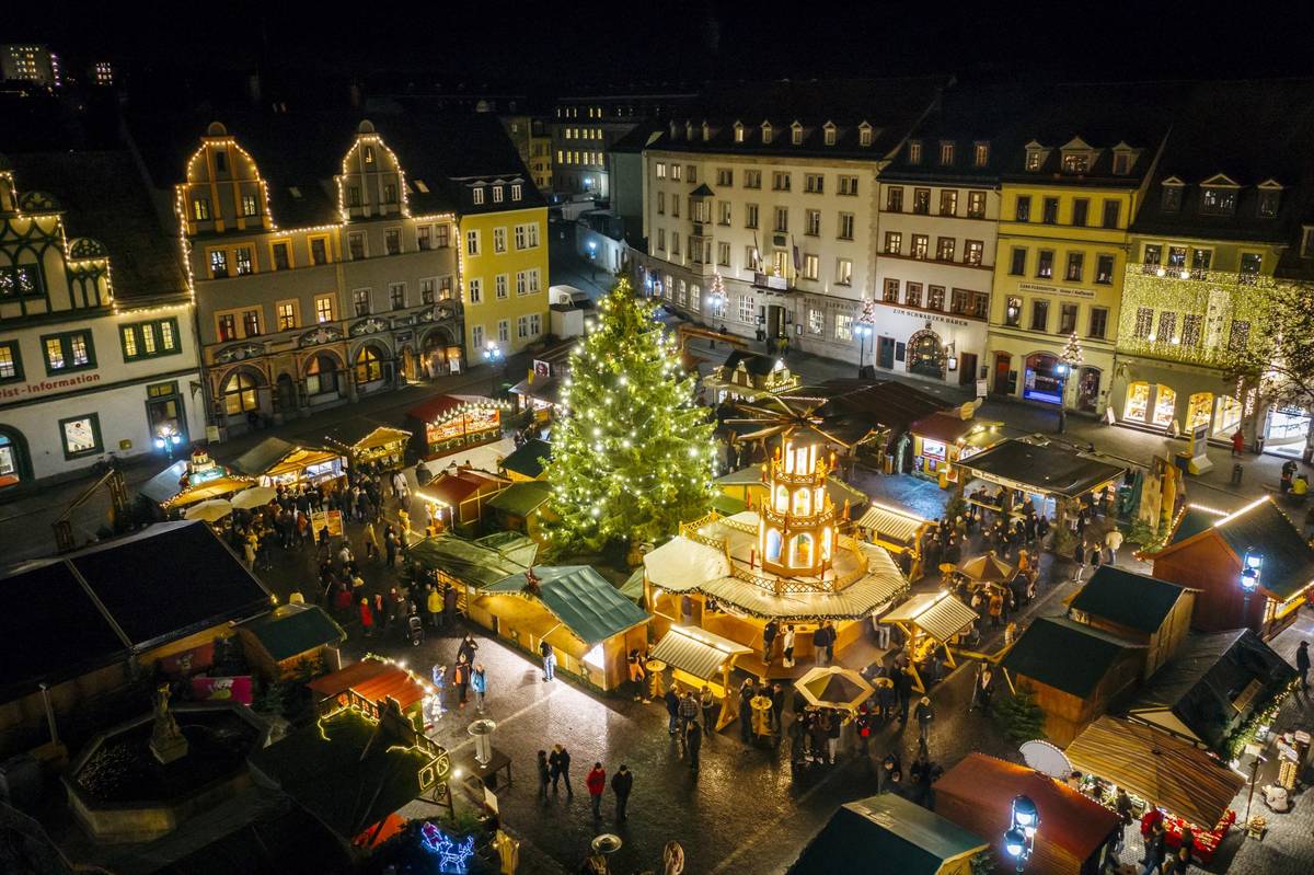 Weimarer Weihnacht auf dem Marktplatz