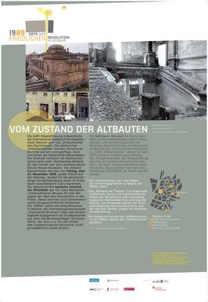 Plakat "Vom Zustand der Altbauten"