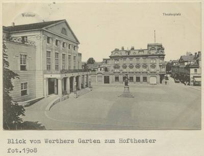Stadtarchiv Weimar, 53 24/1 Bd 70.2; Postkarte ©Sammlung Wolfgang Kümpel Stadtarchiv Weimar, 53 24/1 Bd 70.2; Postkarte