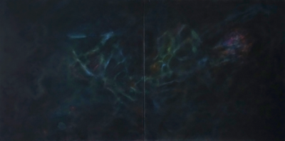 Geschlossene Augen, 100 cm x 200 cm