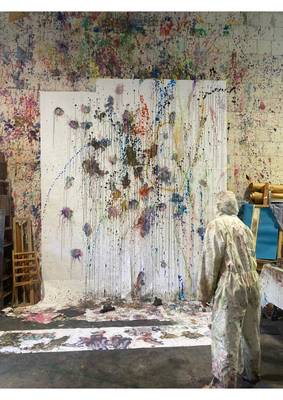 Interaktives Actionpainting