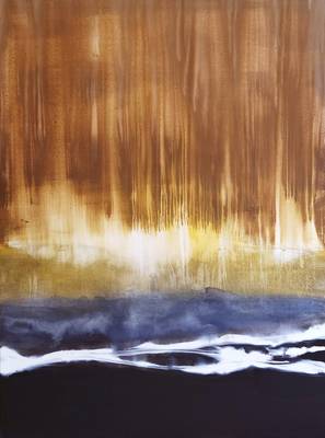 URSPRUNG I, Ei-Tempera-Gouache-Erdpigmente auf Leinwand, 160 x 120 cm, 2026