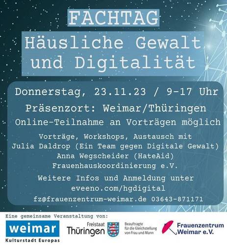 Fachtag „Häusliche Gewalt und Digitalität“