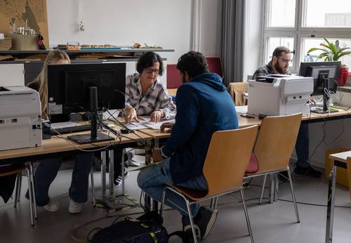 Ein Teil der Mitarbeitenden der Ausländerbehörde hat seinen Dienstsitz auf den Campus verlegt.