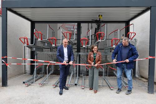 Fahrradgarage am Rathaus