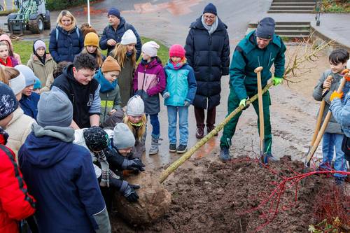 Schülerinnen und Schüler der Jenaplanschule