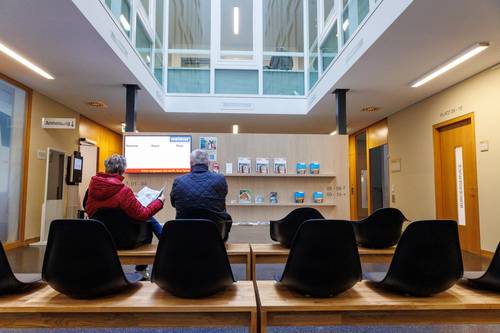 Bürgerservice Wartebereich, Symbolbild.