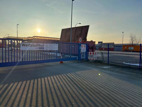 Wertstoffhof, Archivbild.