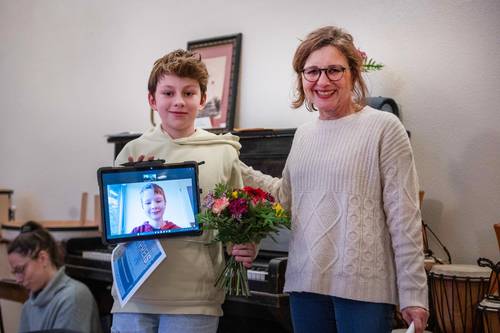 Felix Wolters und Milan Riefenstahl