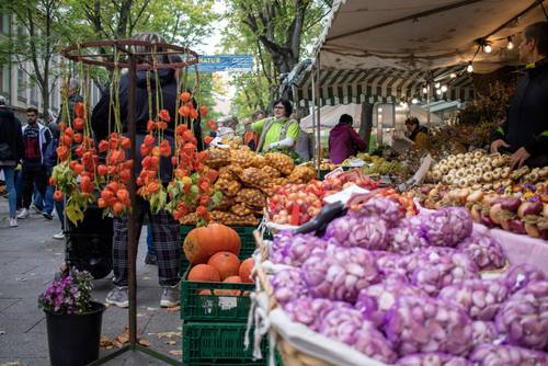 Zwiebelmarkt 2021 in der Schillerstraße