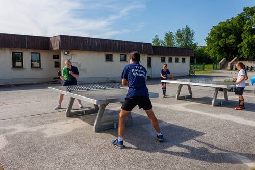Tischtennis im Wimaria-Stadion