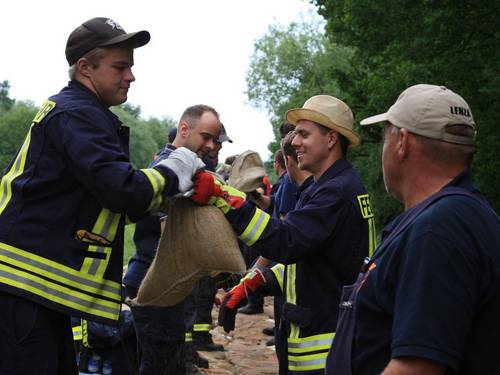 Archivbild: Hochwassereinsatz 2013