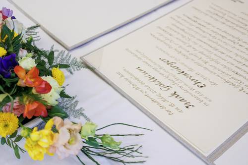 Ehrenbürgerurkunde Isaak Goldblum