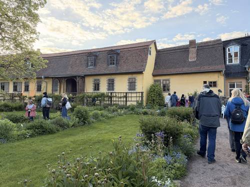 Garten von Goethes Wohnhaus