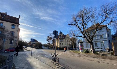 Humboldtstraße vor der Sanierung ©Stadt Weimar Humboldtstraße vor der Sanierung