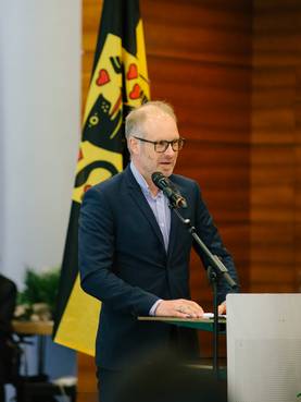 Dr. Philipp Neuman-Thein (Stellvertretender Direktor der Stiftung Gedenkstätten Buchenwald und Mittelbau-Dora)