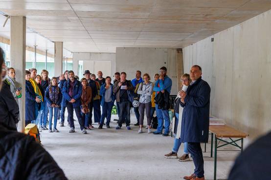 Oberbürgermeister Peter Kleine gab einen kurzen Überblick.