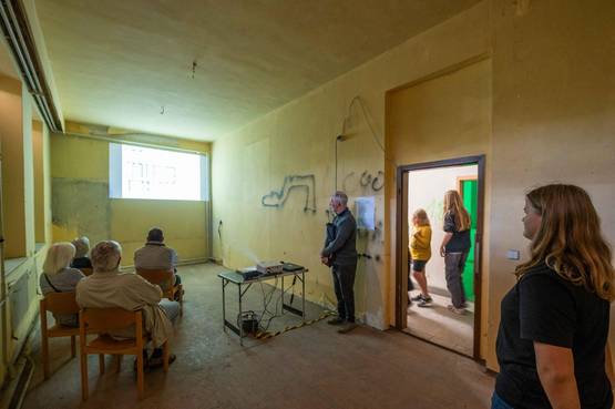 Im Rahmen des Tags des offenen Denkmals war das Volkshaus Weimar ein ganzes Wochenende lang für alle geöffnet.