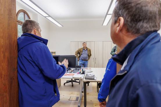 Planungsteam und Handwerker haben mit viel Fingerspitzengefühl die Qualität der historischen Räume wieder zum Leben erweckt.