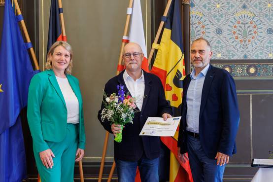 Den 2. Preis vergab die Jury an die Knabe Verlagsgruppe Weimar.
