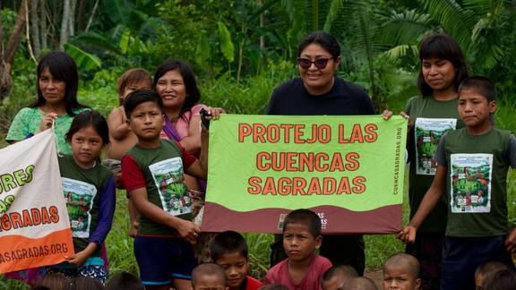 Menschenrechtspreis der Stadt Weimar 2026 geht an Olivia Bisa Tirko aus Peru ©Cuencas Sagradas/ Fundacion Pachamama Menschenrechtspreis der Stadt Weimar 2026 geht an Olivia Bisa Tirko aus Peru