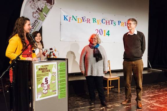 Kinderrechtspreis 2014 für den Kinder- und Jugendfonds der Bürgerstiftung Weimar