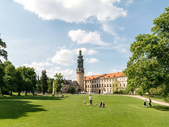 Stadtschloss und Bastille