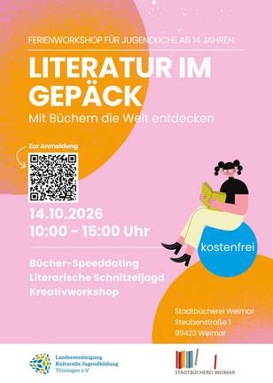 Plakat Weimar Literatur im Gepäck (002)