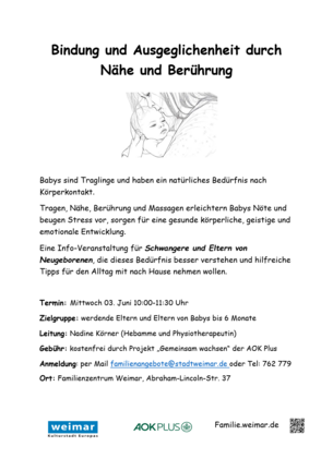 Nähe und Berührung