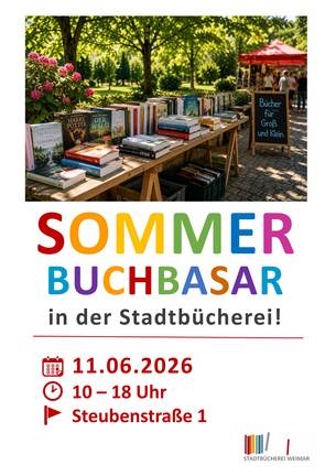 Sommer-Buchbasar Sommerbuchbasar, 2026 1