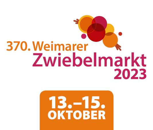 370. Weimarer Zwiebelmarkt vom 13.-15. Oktober 2023