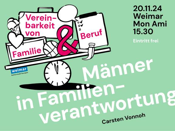 Interaktiver Vortrag „Männer in Familienverantwortung – Vereinbarkeit von Familie und Beruf“