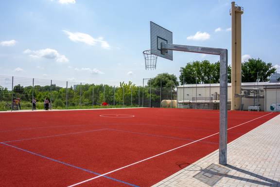 Basketballplatz Weimar-West (Heizkraftwerk)