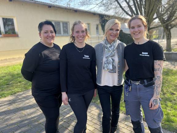 Kristin Kogel, Jenni Eilenstein, Uta Bresan, Susanne Kolomaznik