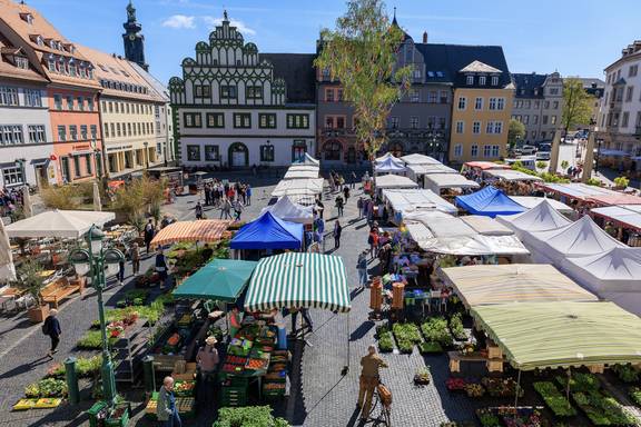 Marktplatz, Archivbild.