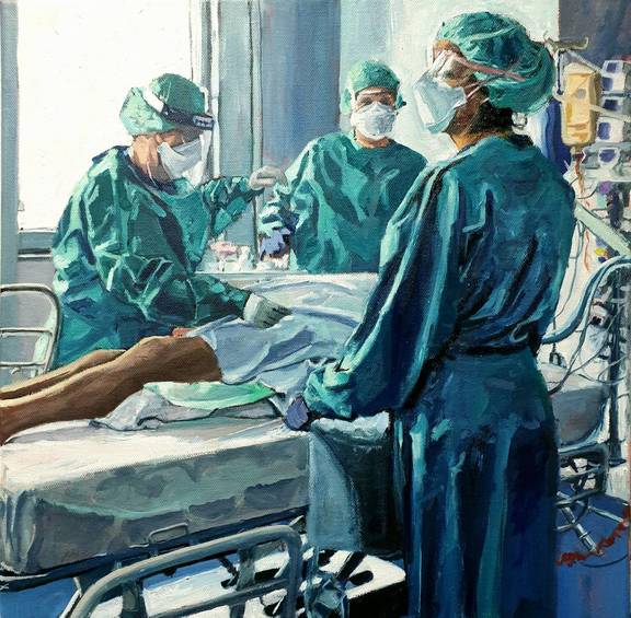 Stille Resilienz - Einblick einer Intensivstation, 2024