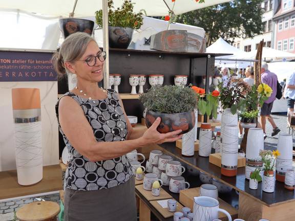 Töpfermarkt, Archivbild.
