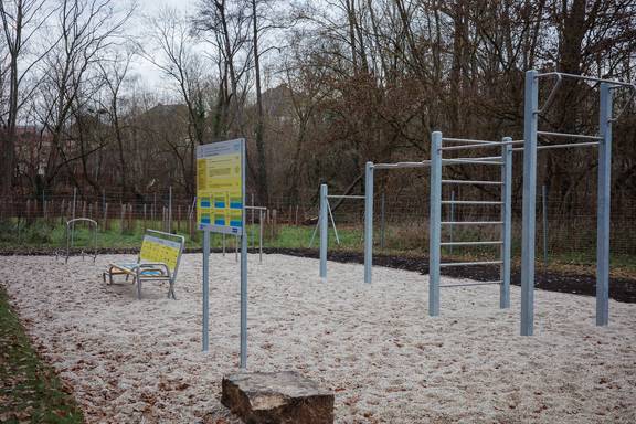 Calisthenics- und Fitnessanlage