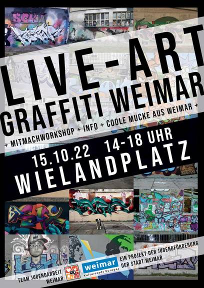 LIVE-Art Graffiti Weimar 2022