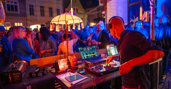 Blaues Fest, Archivbild.