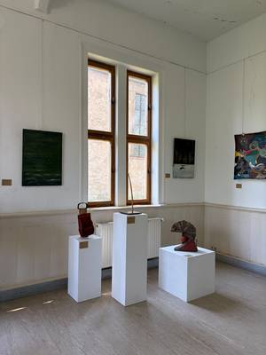 Ausstellungsansicht, Hofatelier Niedergrunstedt