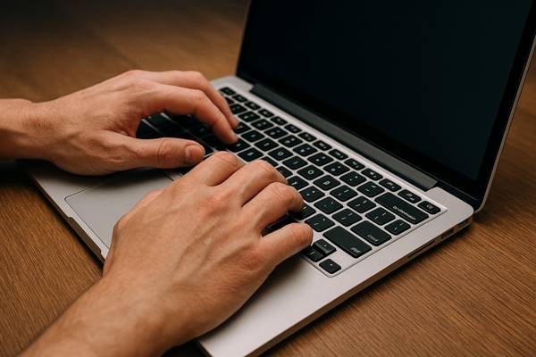 vhs Tastschreibkurs 2026 &copy; KI-generiert