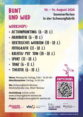Schwungfabrikwoche 2026 2 © Luise Bollmann Schwungfabrikwoche 2026 2 © Luise Bollmann