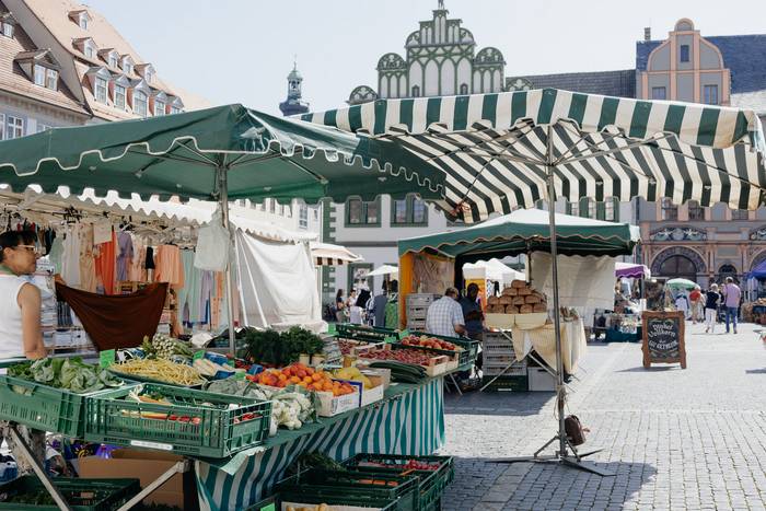 Marktplatz, Archivbild.