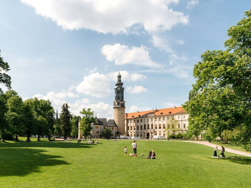 Stadtschloss und Bastille