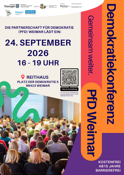 Plakat Demokratiekonferenz