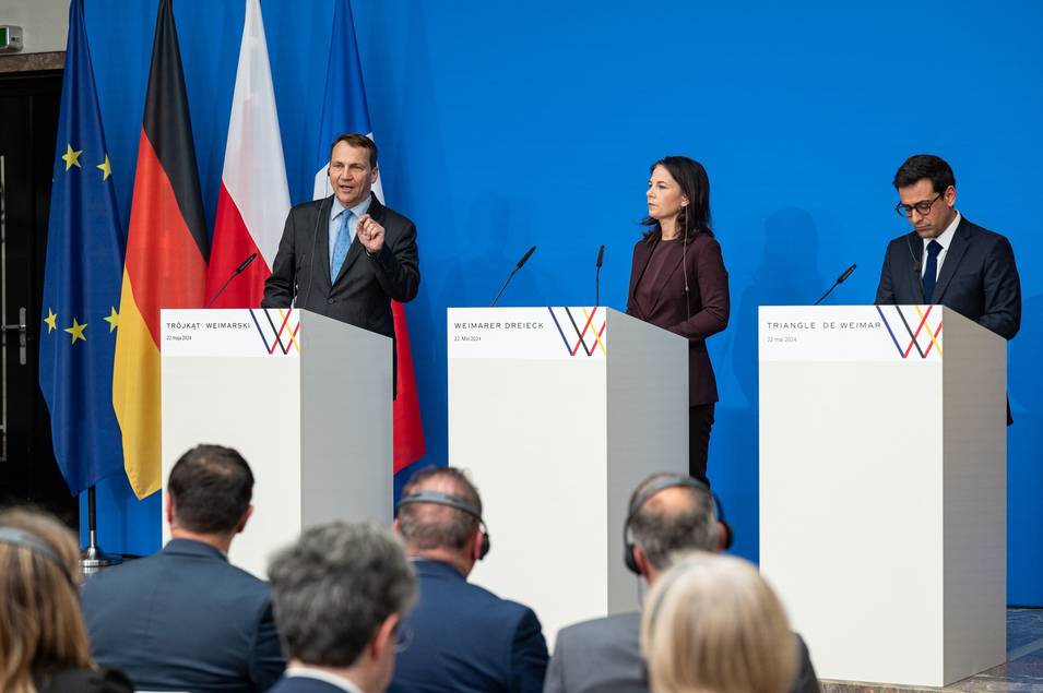 Pressekonferenz im Hotel Elephant.